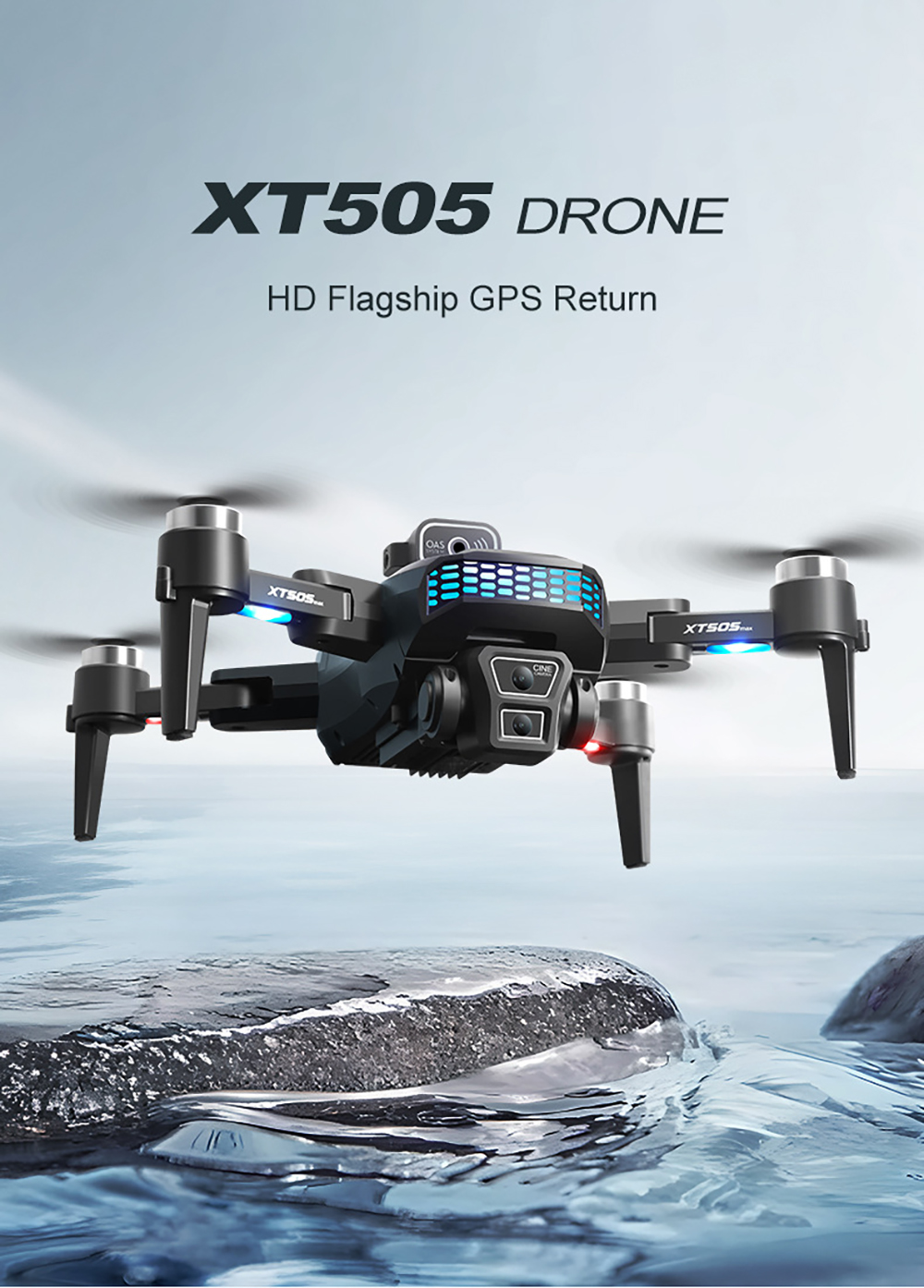 LSRC-XT505-GPS-5G-WiFi-FPV-mit-720P-HD-Dual-Kamera-Servo-Gimbal-360deg-Hindernisvermeidung-optischen-2018253-1